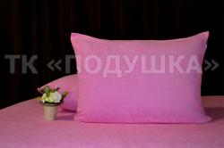 Купить розовые махровые наволочки на молнии в Кирове